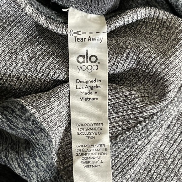 Alo Yoga Gray High Waisted Goddess Leggings - Picture 9 of 10